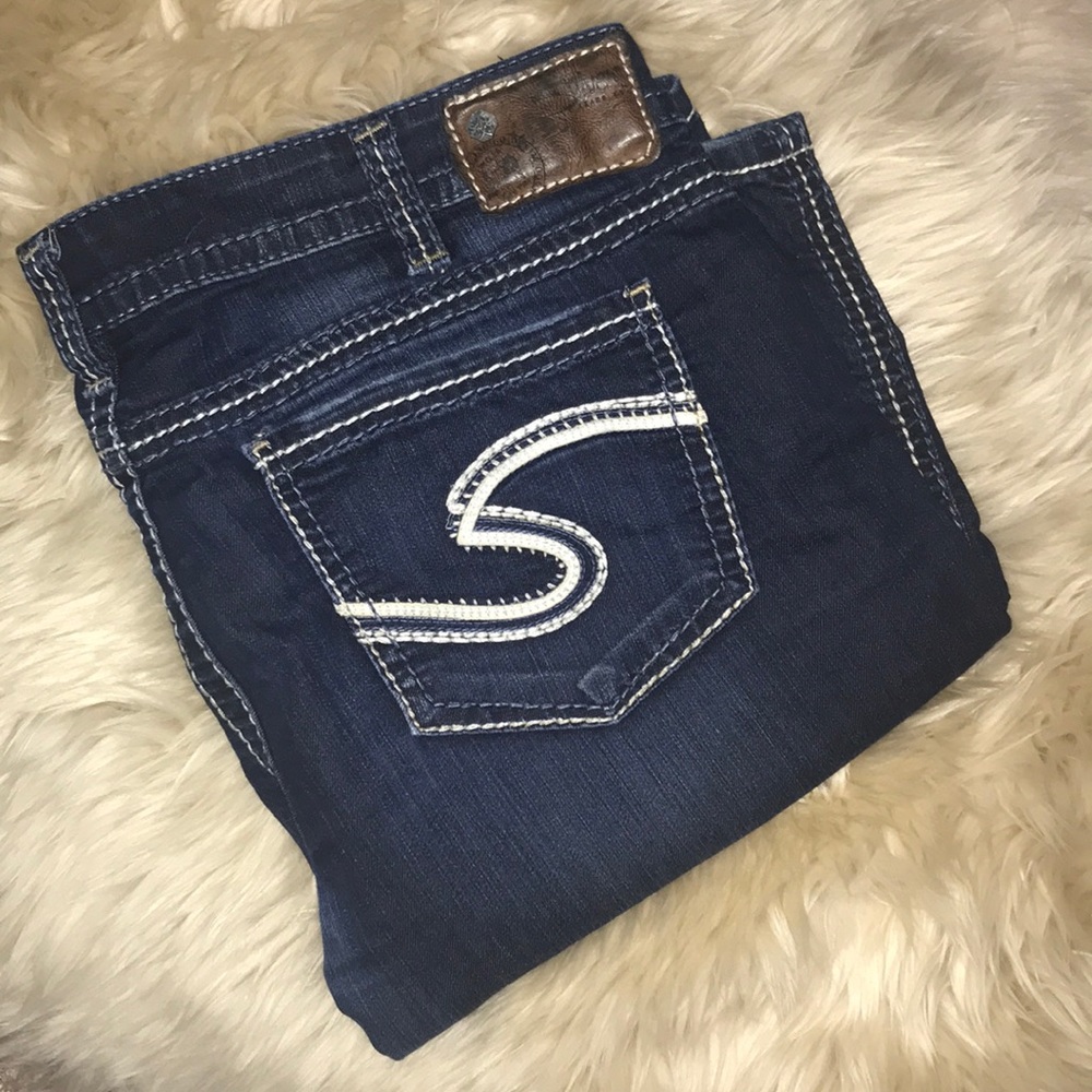 Women’s Silver Bootcut Jeans Size 32